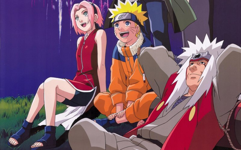 Нарутотхокаге и Джирайя