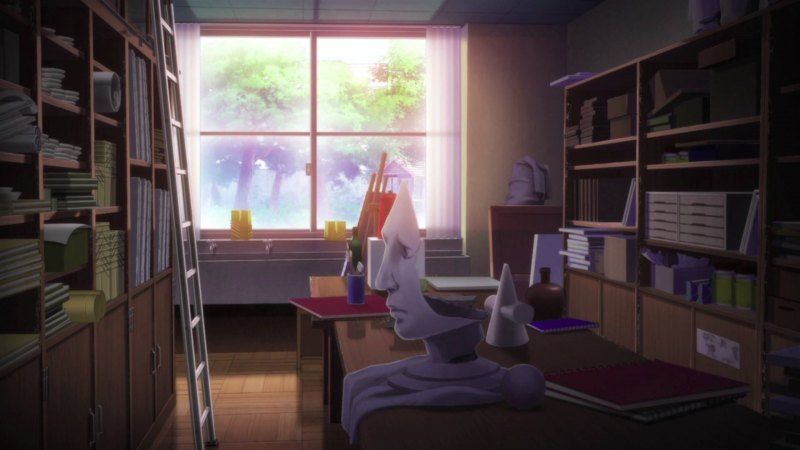 Аниме комната стол в комнате