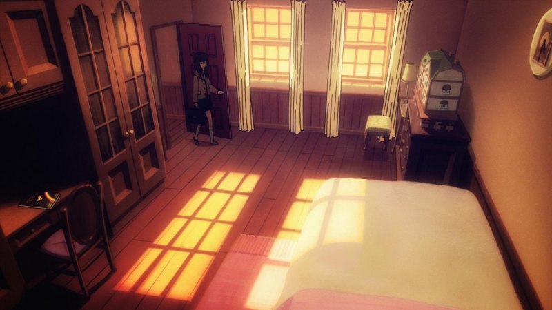 Комната общежитие из аниме