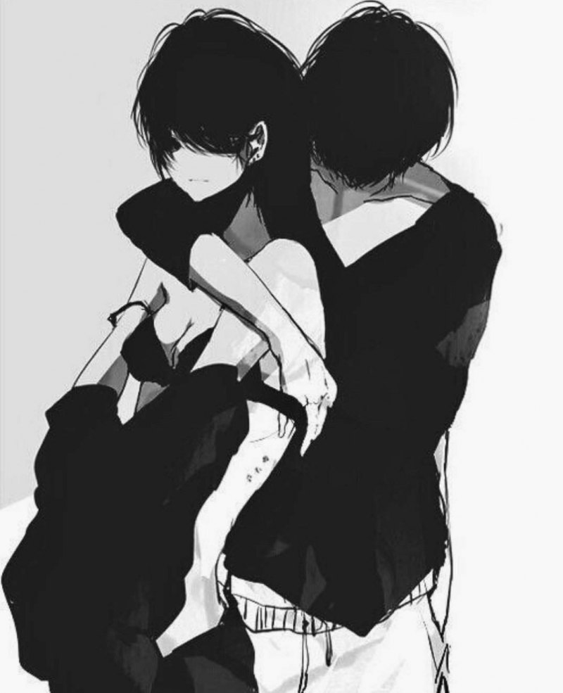 Аниме парочки темные