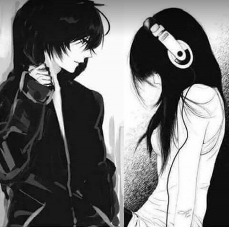 Аватарки парень с девушкой арт