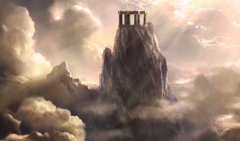 Гора Олимп в древней Греции