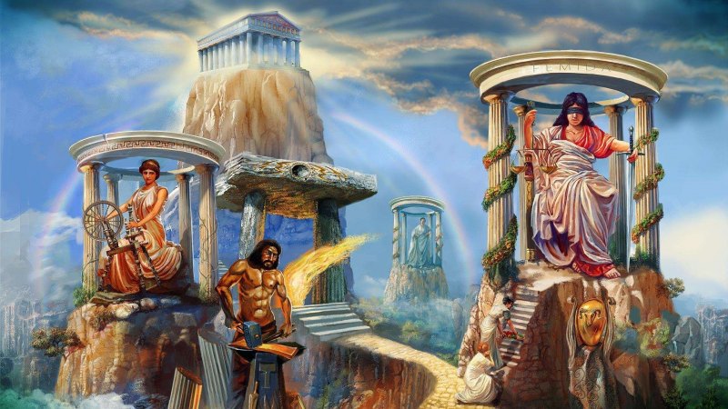 Гора Олимп Зевс