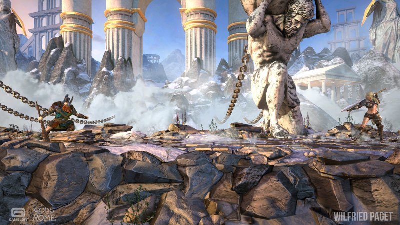 Дворец богов на Олимпе