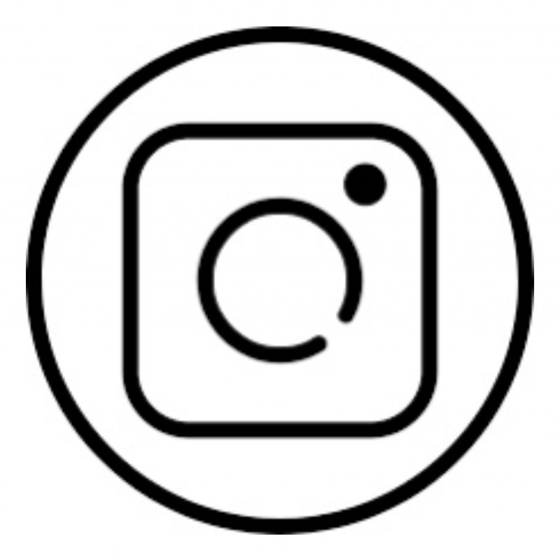 Значок Инстаграм желтый