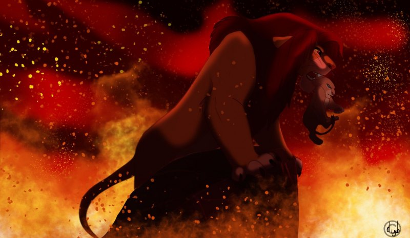 Фан арт Король Лев 2019