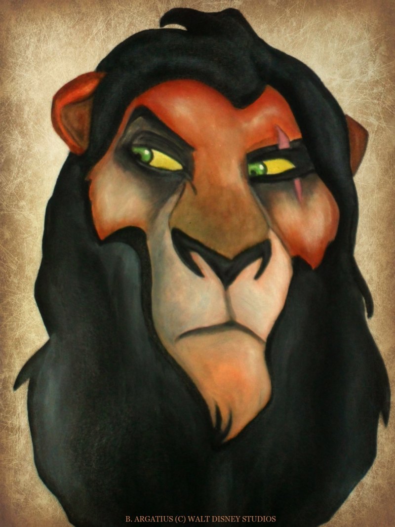 Король Лев шрам Король