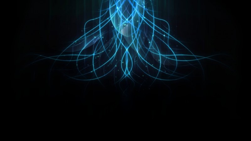 Магия на черном фоне