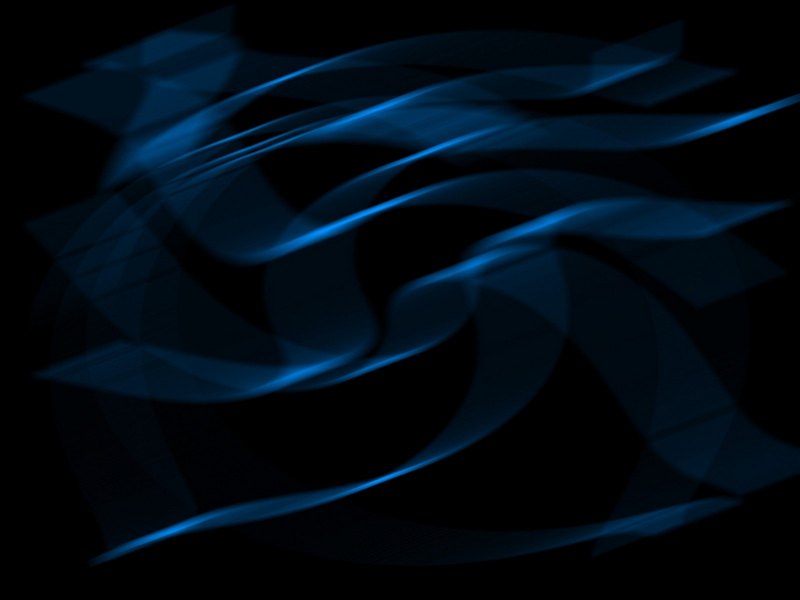 Синие линии на черном фоне