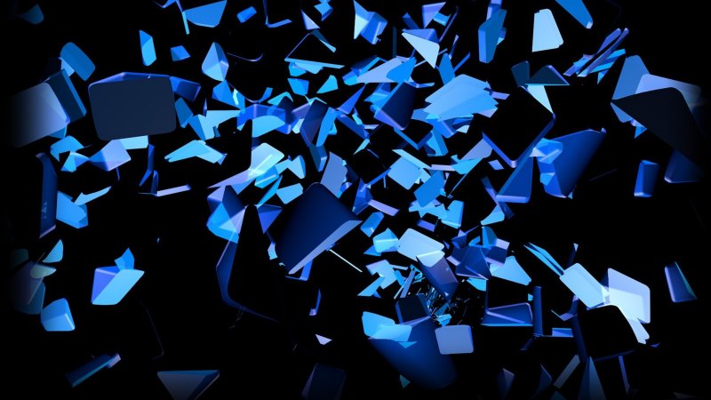 Черно синий фон