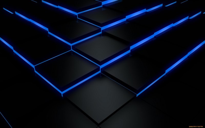 Черно синий фон