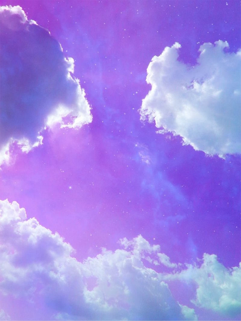 Фиолетовое небо