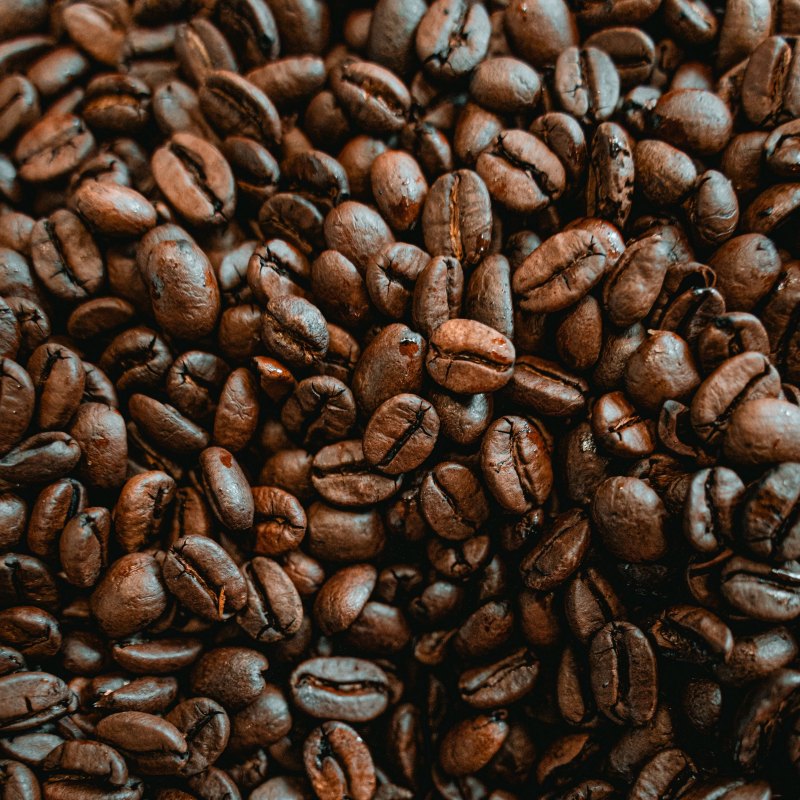 Паттерн кофейные зерна