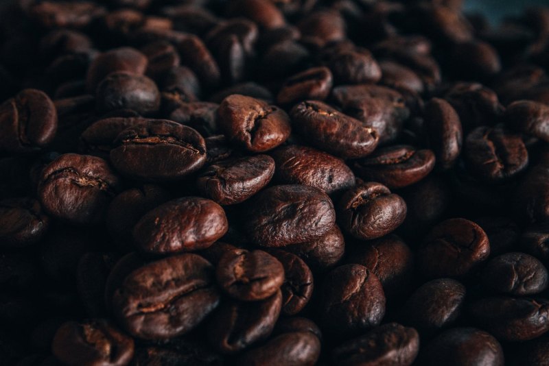 Зерна кофе Эстетика