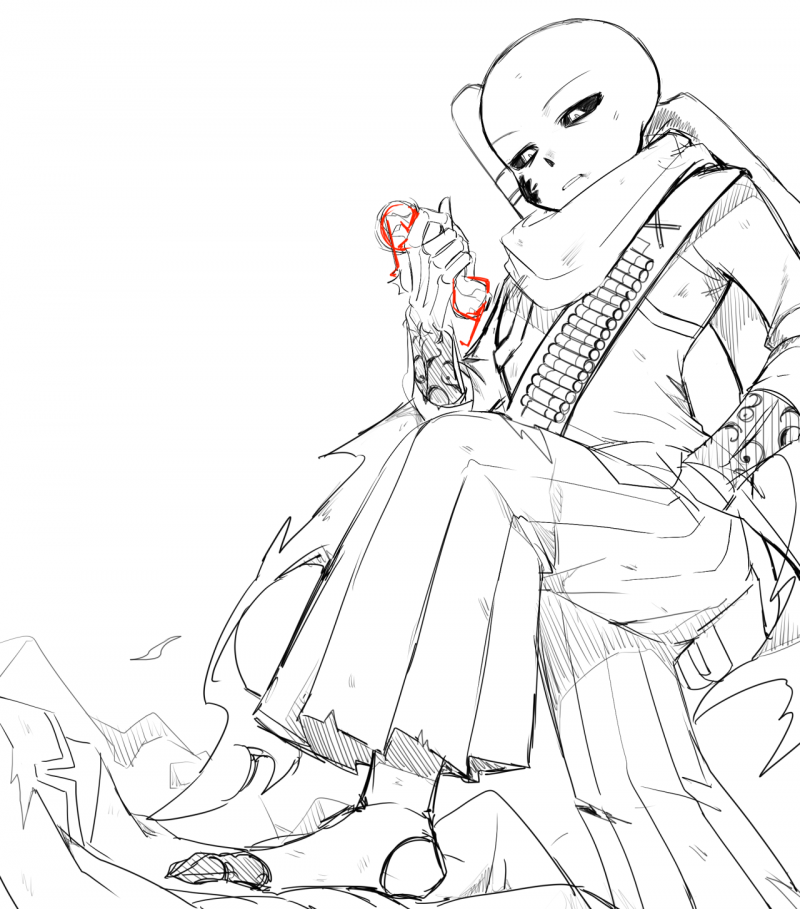 Epic Sans x Cross Sans