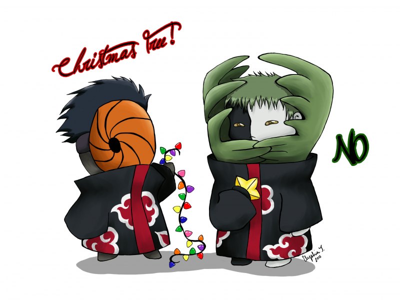 Акацуки Зецу и Тоби