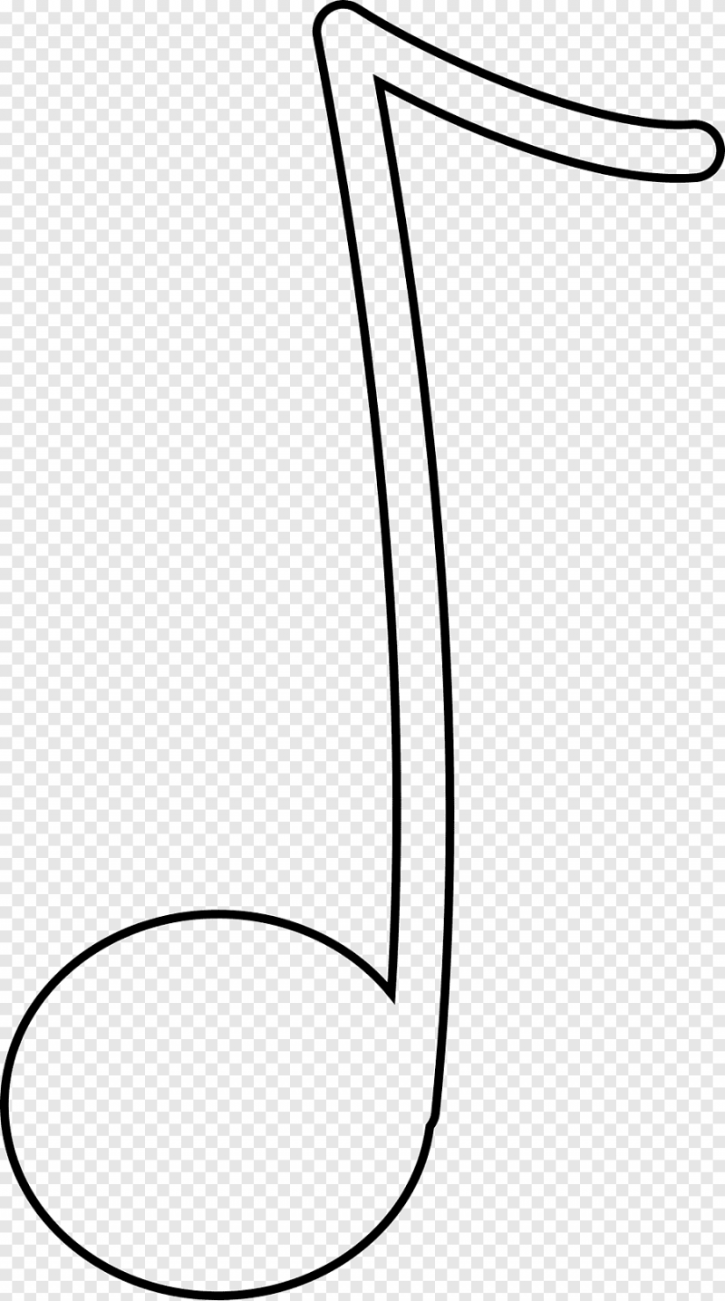 Раскраска нотки для детей