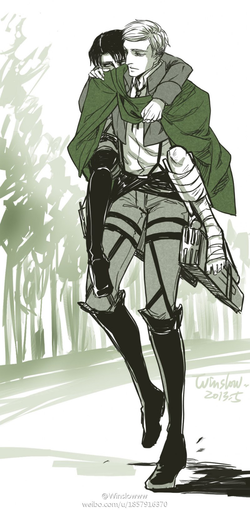 Эрвин Смит и Леви Аккерман