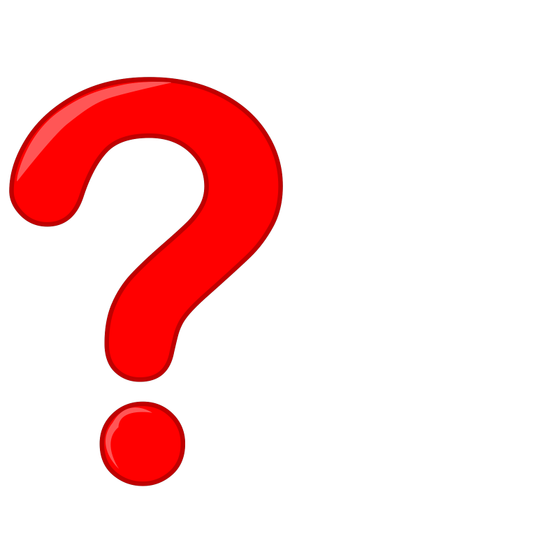 Красный знак вопроса