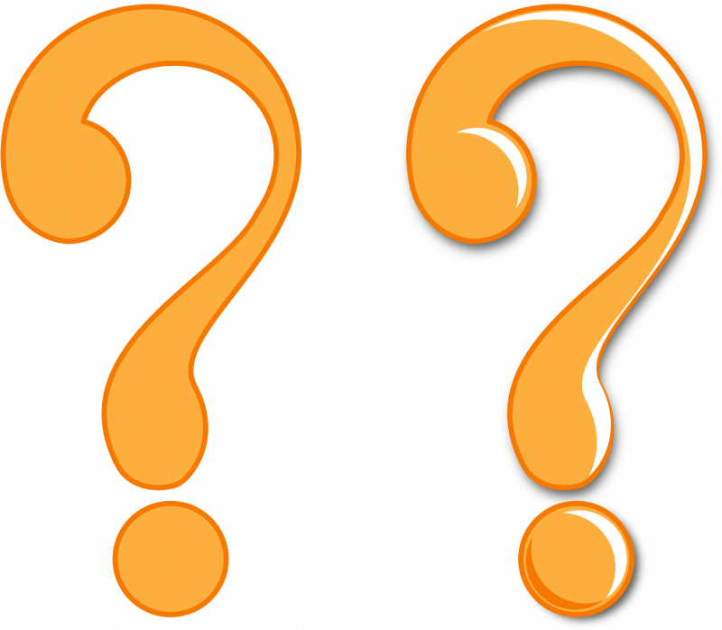 Вопросительный знак стилизованный