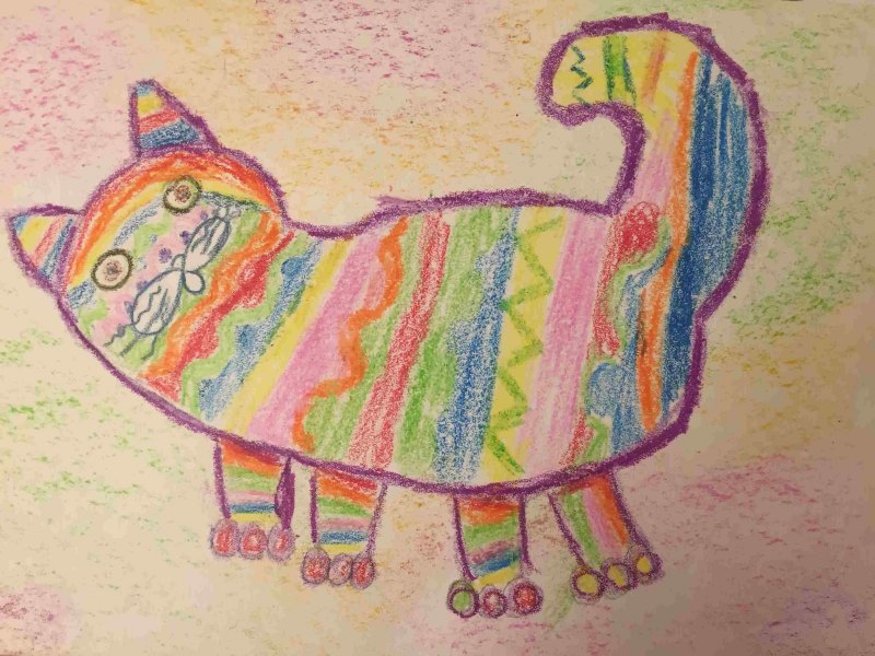 Радужный котик нян Кэт