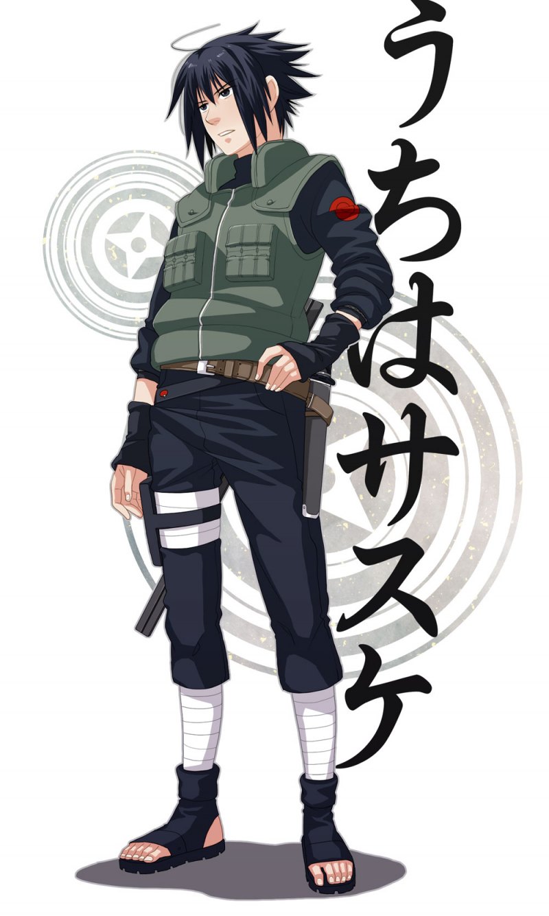 Саске Учиха полиция Конохи