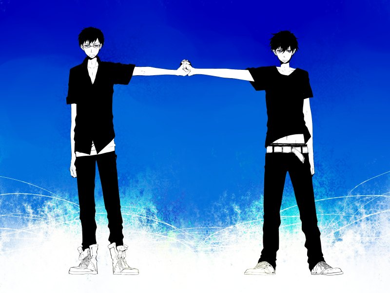 Аниме братья Близнецы