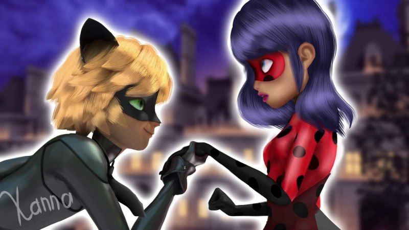 Леди баг и супер-кот любовь