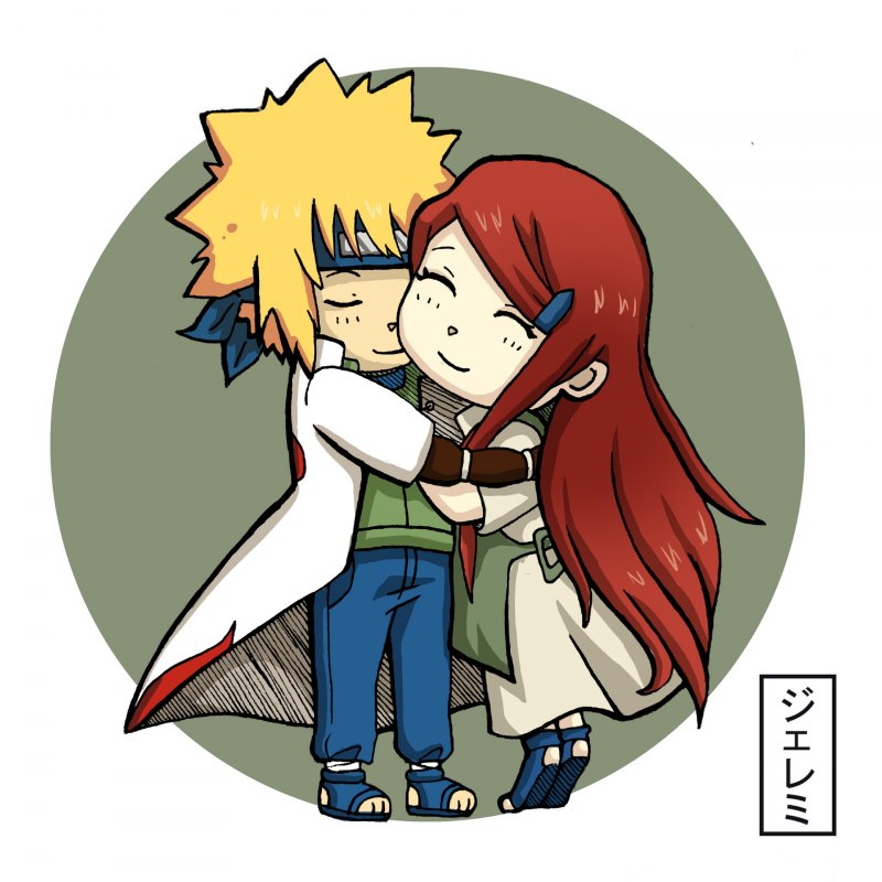 Чиби Минато и Кушина