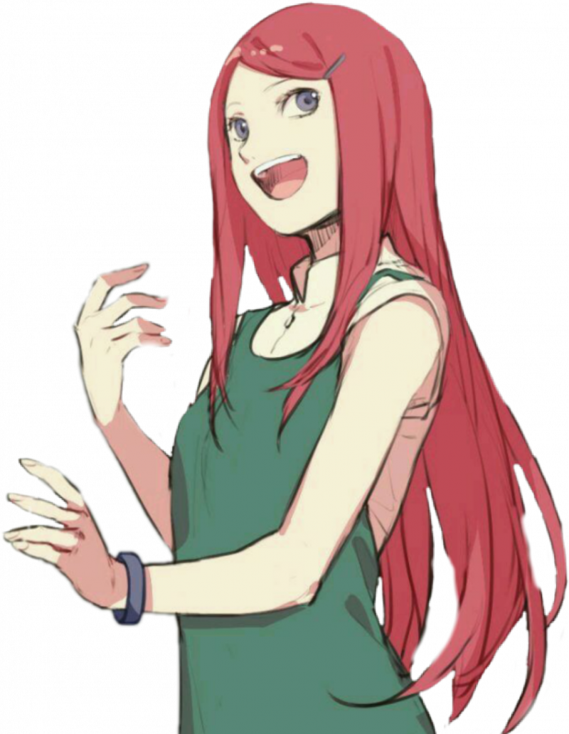 Кушина Узумаки арт