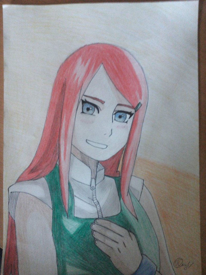 Кушина Узумаки глаза