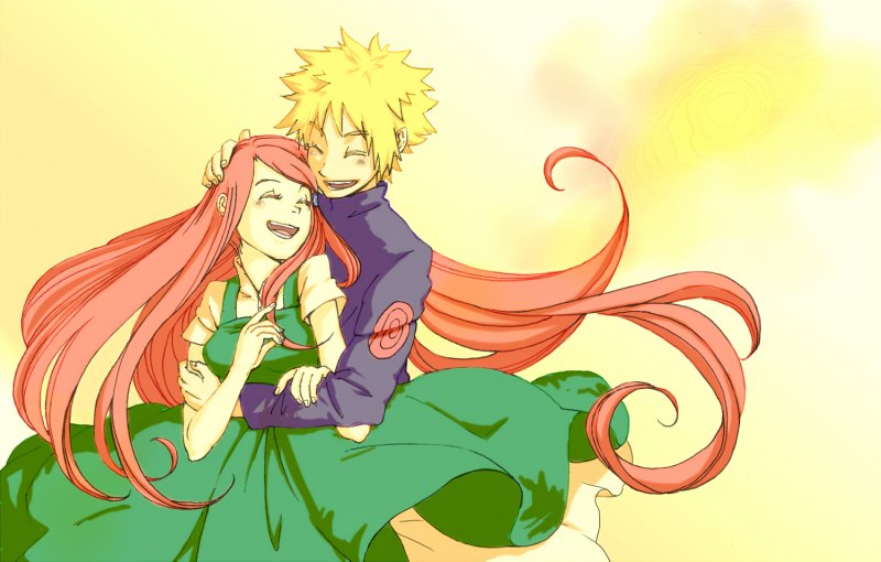 Минато и Кушина маленькие