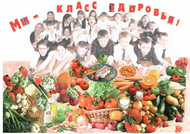Коллаж на день здоровья
