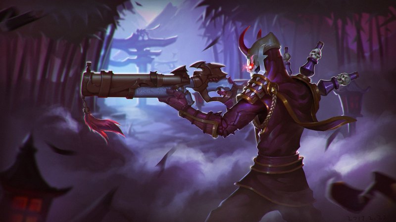 Джин ЛОЛ Кровавая Луна