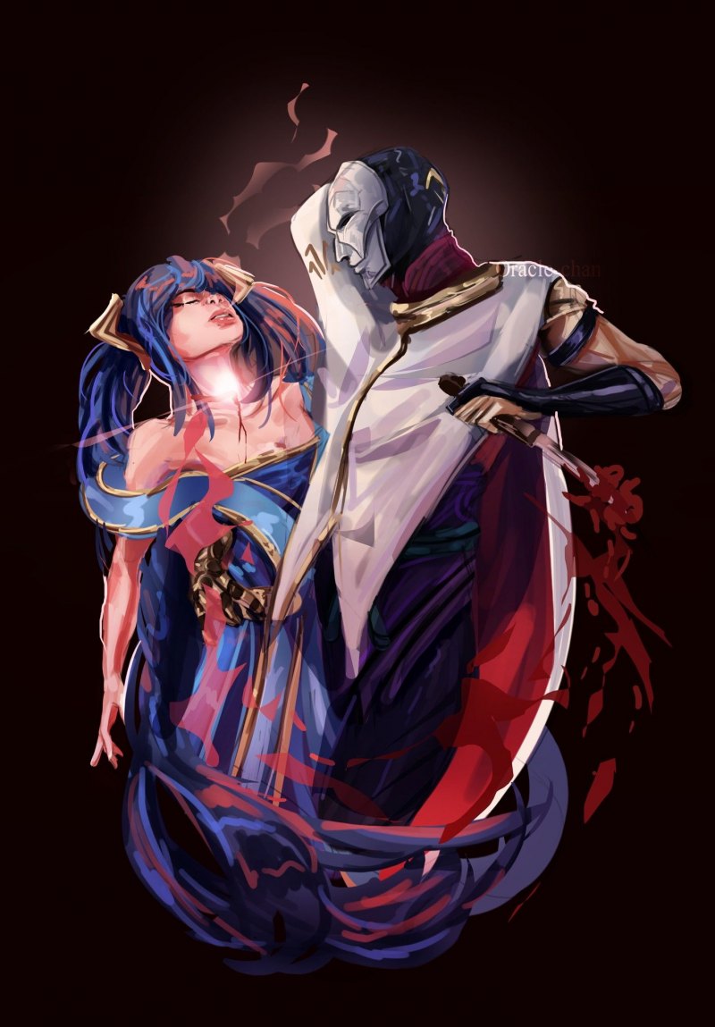 League of Legends Джин арт