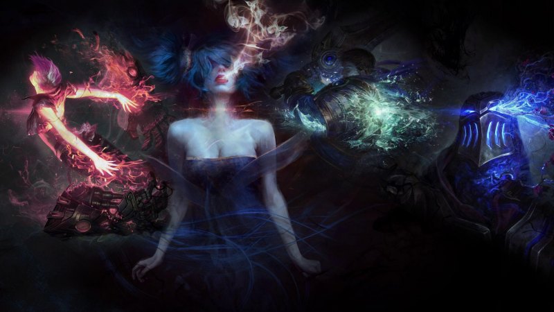 Космический Джин лига легенд