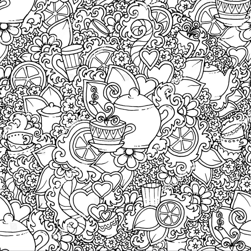 Мелкие раскраски