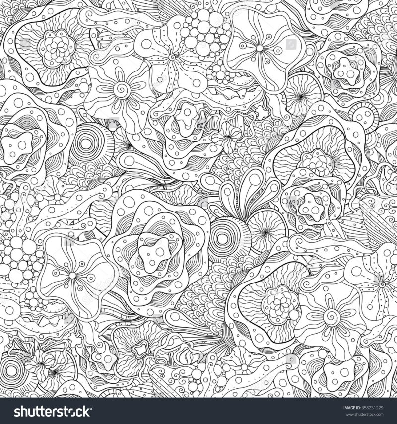 Раскраски сложные