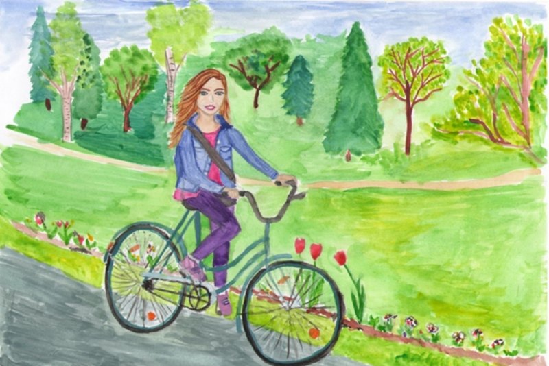 Рисование летние каникулы