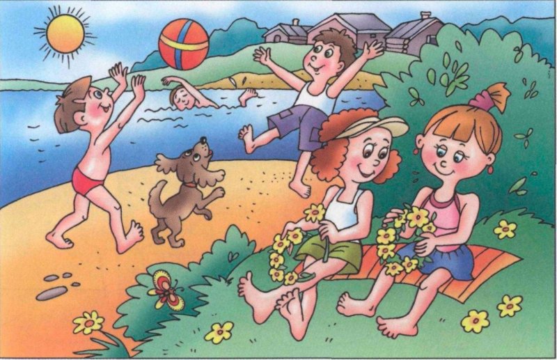 Рисунок на тему Мои новогодние каникулы