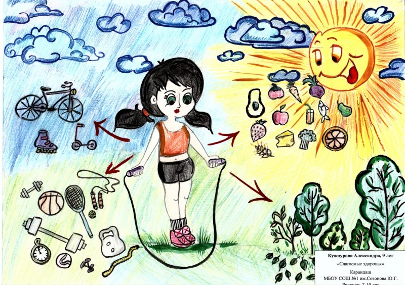 Рисуем лето с детьми