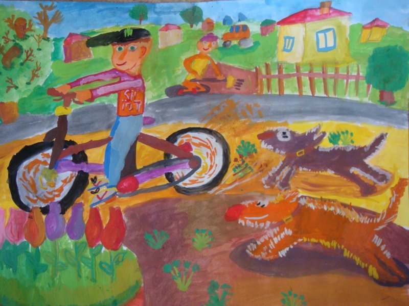 Рисунок на тему лето