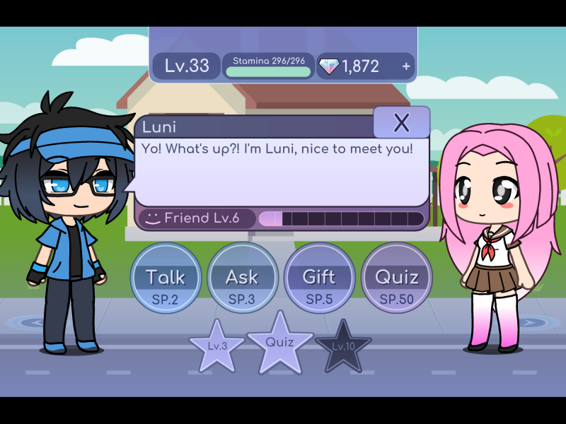 Гача лайф причёски на доске