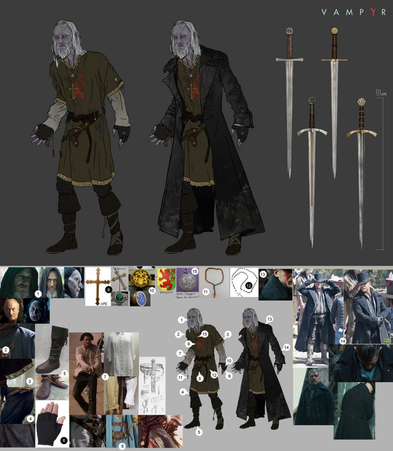 Vampyr концепт арт