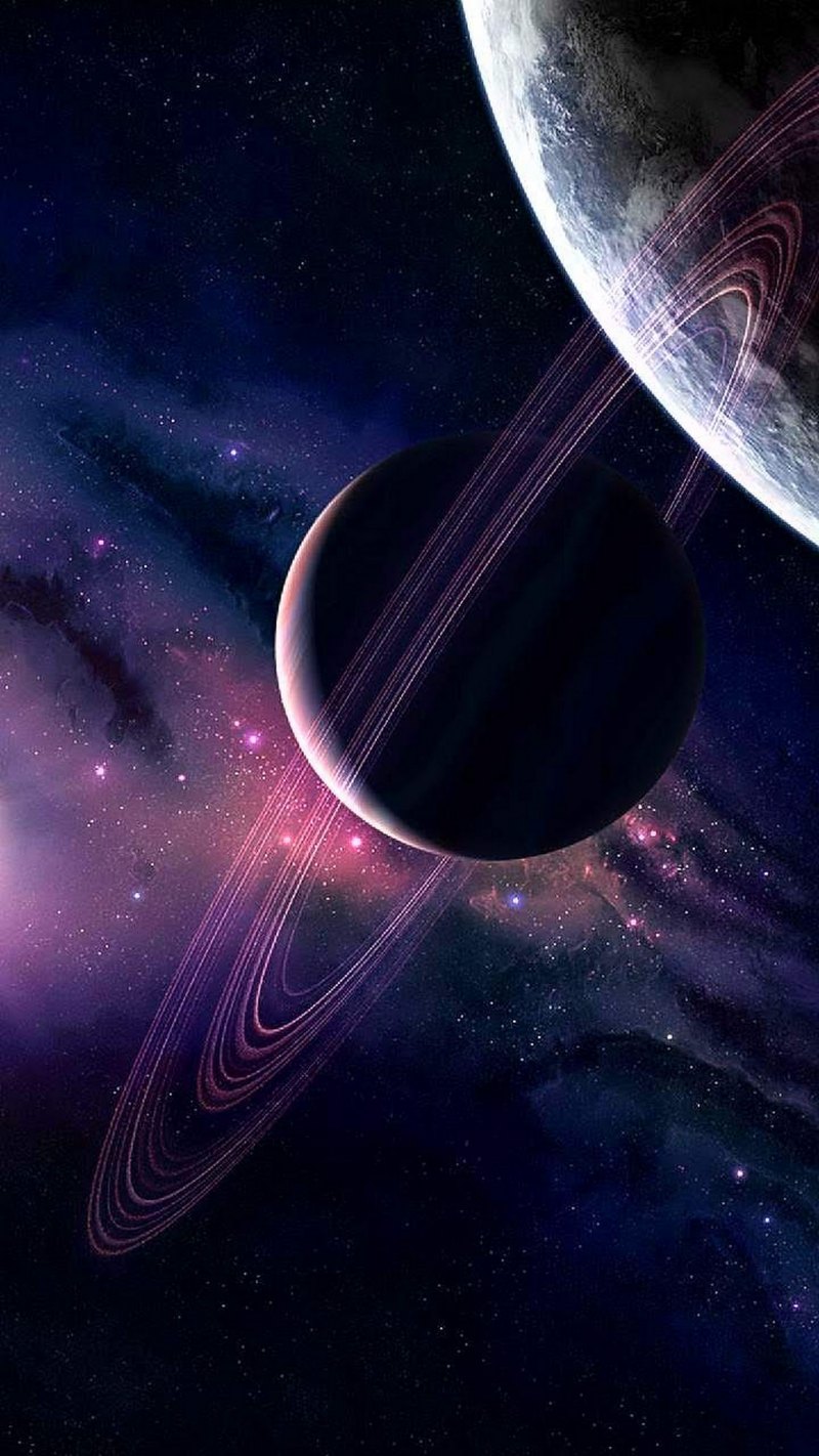 Красивый Сатурн