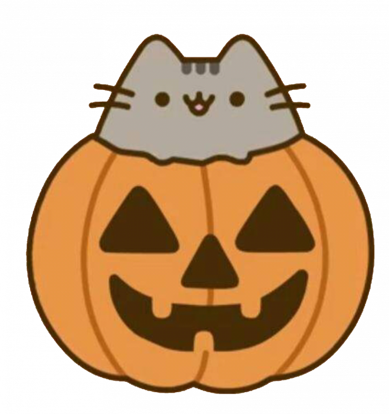 Пушин Хэллоуин тыква