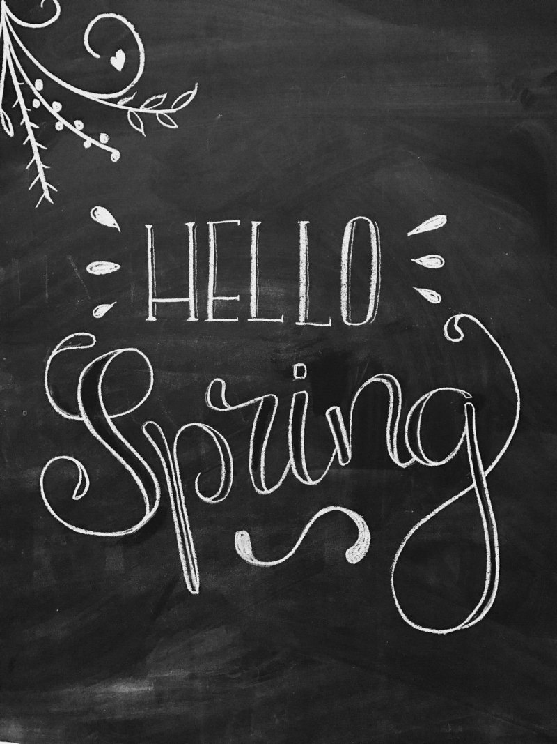 Надписи мелом на доске приятного аппетита