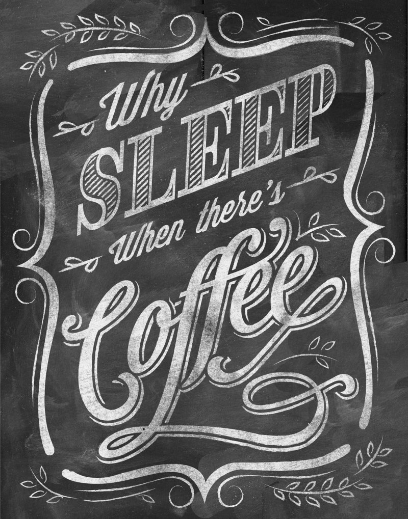 Надписи на меловой доске