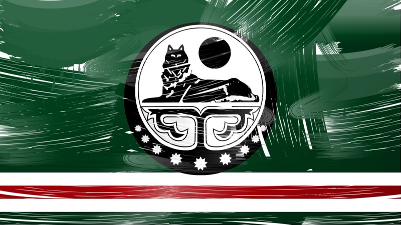 Флаг Чечни 90