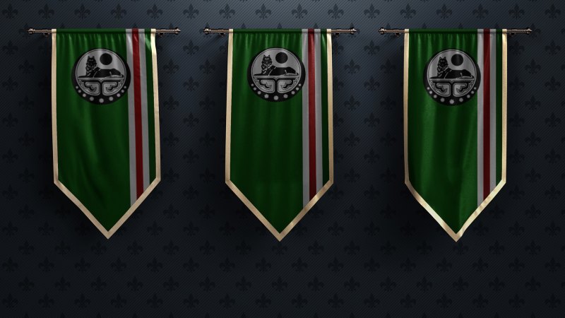 Чеченский флаг